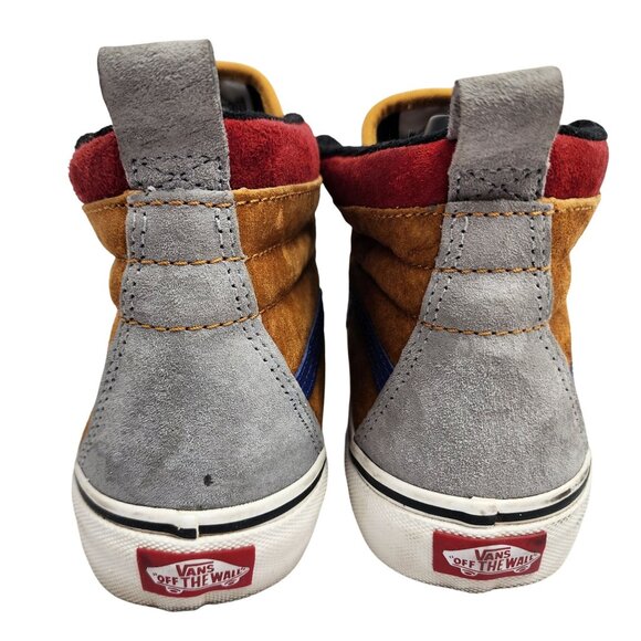 Vans Sk8-Hi Reissue Cap Multicolor Suede Sneakers Mens 7 Womens 8.5 - Picture 7 of 9